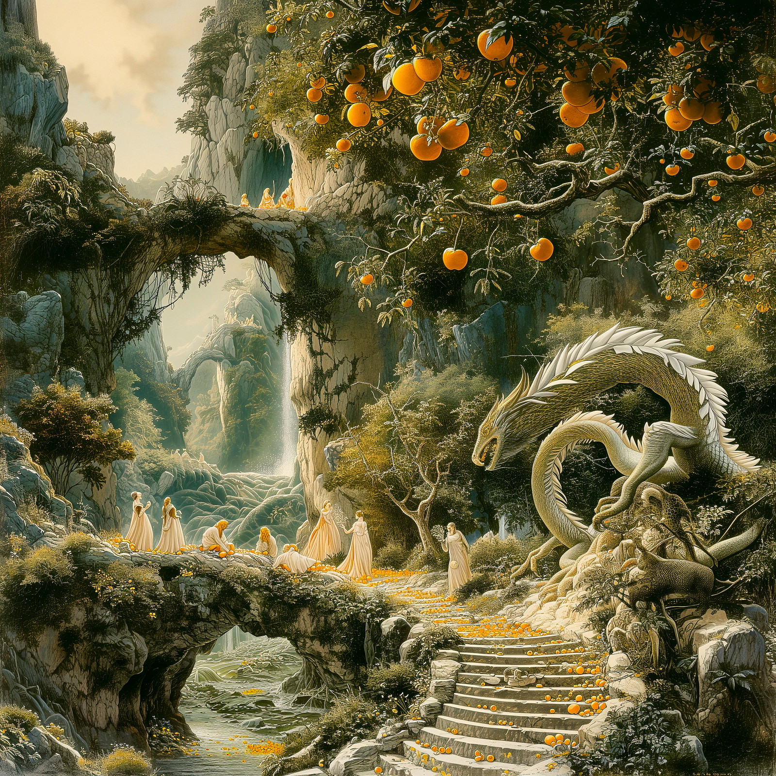 NFT The Garden Of The Hesperides #639 from Sentient Dreams
