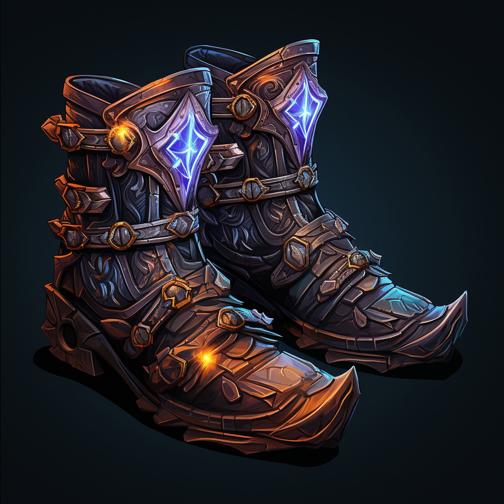 NFT Ethereal Boots VIII #62 from SentX - Magic Items