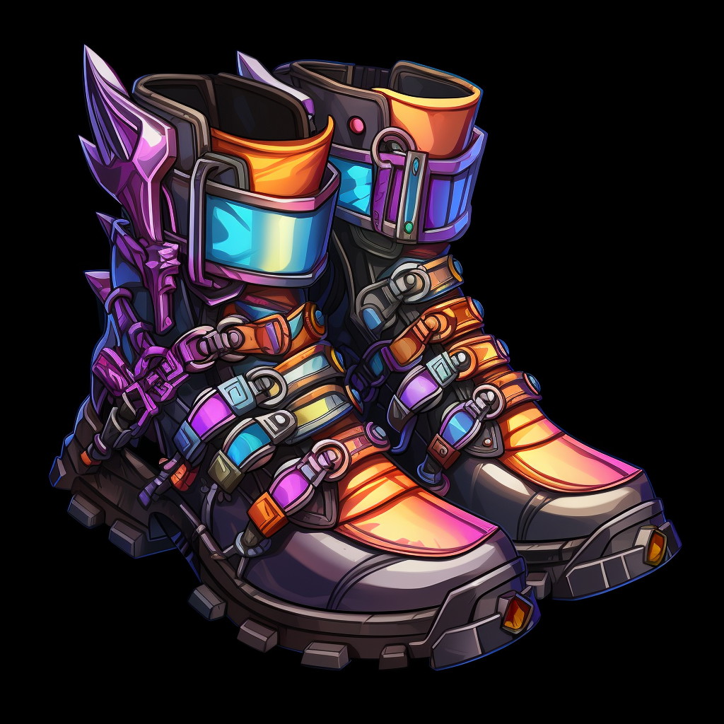 NFT Ethereal Boots XXI #145 from SentX - Magic Items