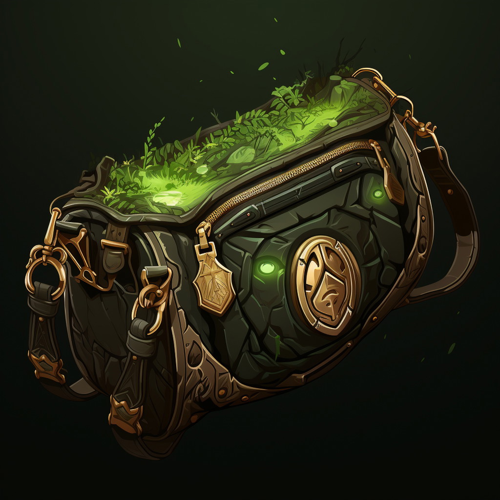 NFT Pouch of Bartering VII #355 from SentX - Magic Items