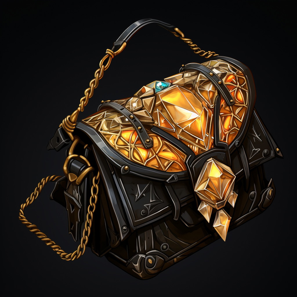 NFT Pouch of Bartering XV #2512 from SentX - Magic Items